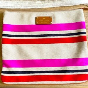 ♠️Kate Spade Canvas Cosmetic Bag♠️